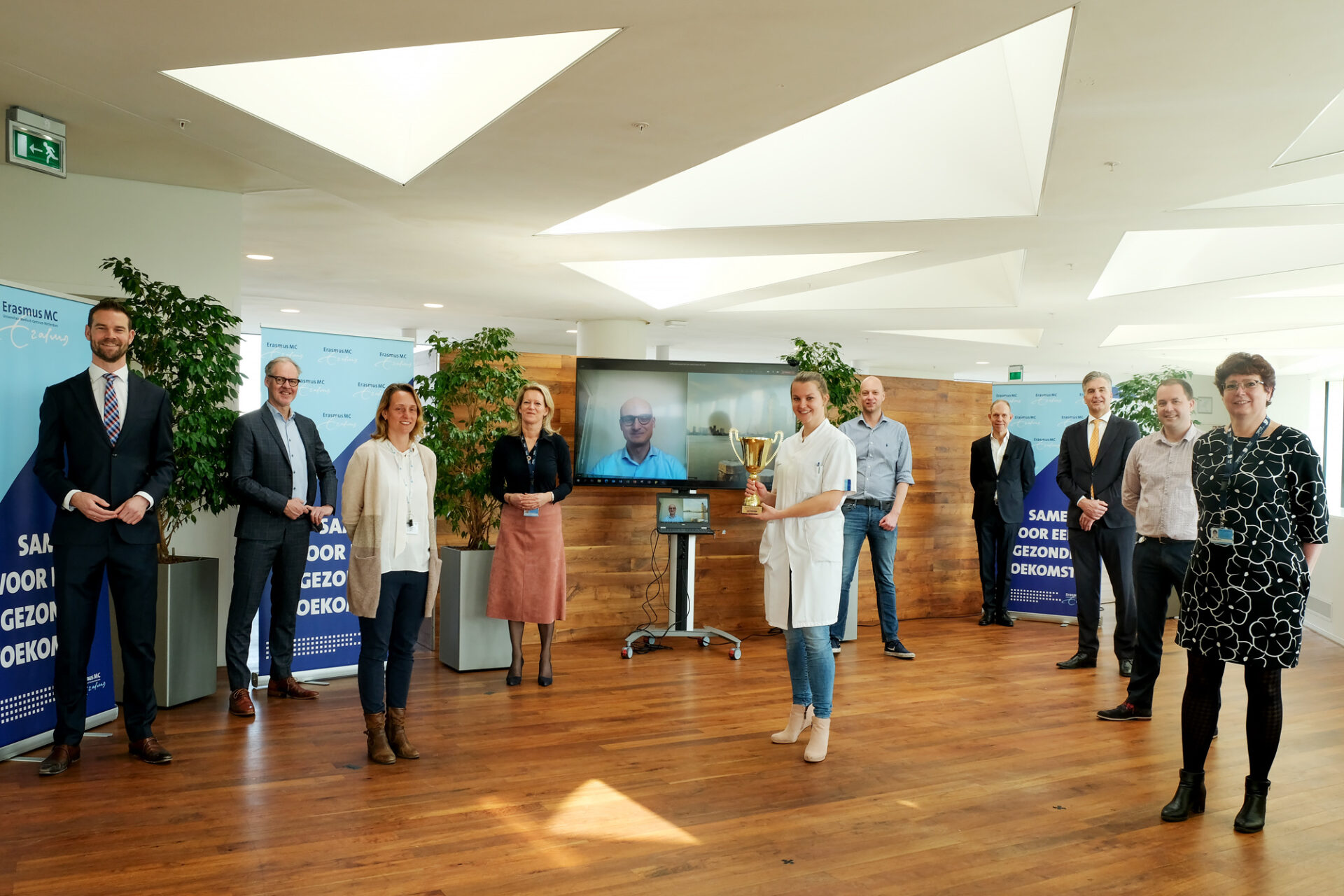 Erasmus MC ontvangt Rookvrije Generatie Award