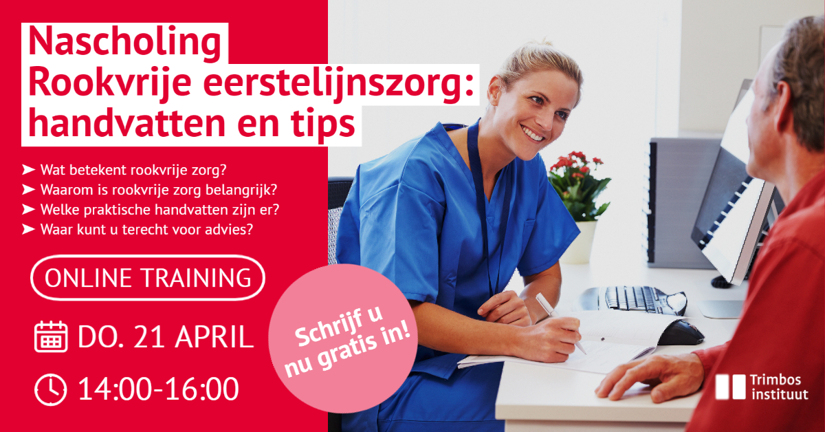 Nascholing Rookvrije eerstelijnszorg op 21 april 2022